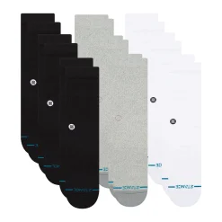 Stance 9 Pack Crew Socks Multi Best