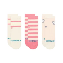 Stance Baby & Toddler Crew Socks 3 Pack Butterfly Pink Online