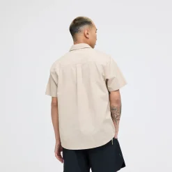 Stance Bales Button Up Organic Cotton Shirt Stringgrey
