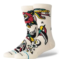Stance Bert Krak X Crew Socks Bert Krak Flash