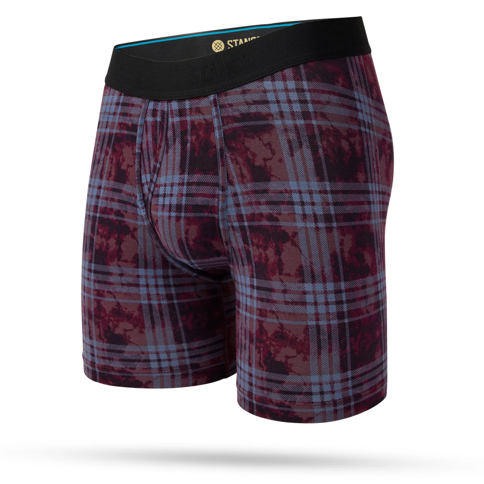Stance Butter Blend™ Boxer Brief Mad For Plaid Fig Clearance
