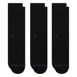 Stance Butter Blend™ Crew Socks 3 Pack Shelter Black Clearance