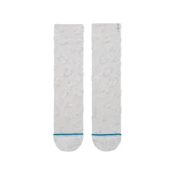 Stance Cotton Crew Light Cushion Socks Terry Cheetah Heathergrey Outlet
