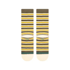 Stance Cotton Crew Medium Cushion Socks Ollie Olive