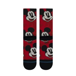 Stance Disney Mickey Tones Kids Crew Socks Red