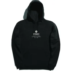 Stance Established Hoodie Black Online