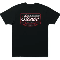 Stance Graphics Tee Script Seal Black Hot