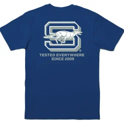 Stance Graphics Tee Coyote Seablue Clearance