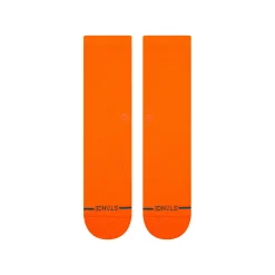 Stance Icon Crew Socks Neonorange Discount