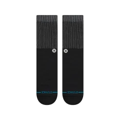 Stance Icon Crew Socks Pop Black Hot