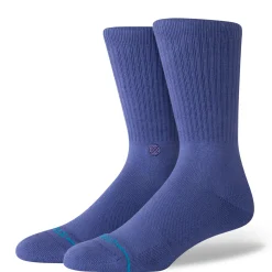 Stance Icon Crew Socks Indigo Best