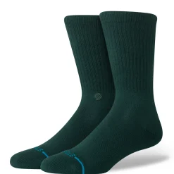 Stance Icon Crew Socks PINE Sale