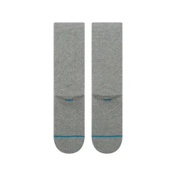 Stance Icon Crew Socks Greyheather New