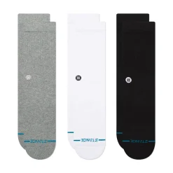 Stance Icon Crew Socks 3 Pack |Multi Discount