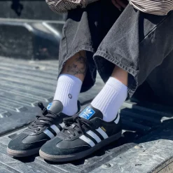 Stance Icon Quarter Socks White Hot