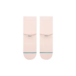 Stance Icon Quarter Socks Pink New