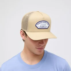 Stance Icon Trucker Hat Khaki Clearance