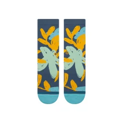Stance Kids Cotton Crew Socks In Paradise Seablue Hot