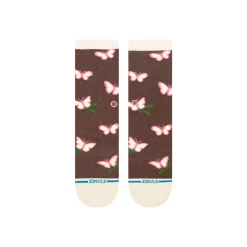 Stance Kids Cotton Crew Socks Meadows Brown Sale