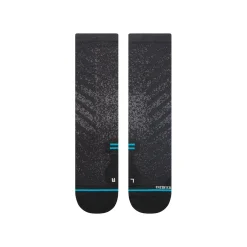 Stance Light Performance Crew Socks Run Light Black