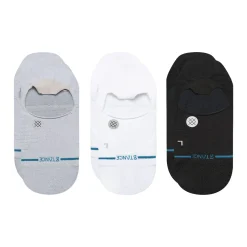 Stance Light Performance No Show Socks 3 Pack Lightheather