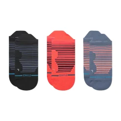 Stance Light Performance Tab Socks 3 Pack Cassette Black Online