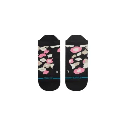 Stance Light Performance Tab Socks Camo Floral Black Outlet