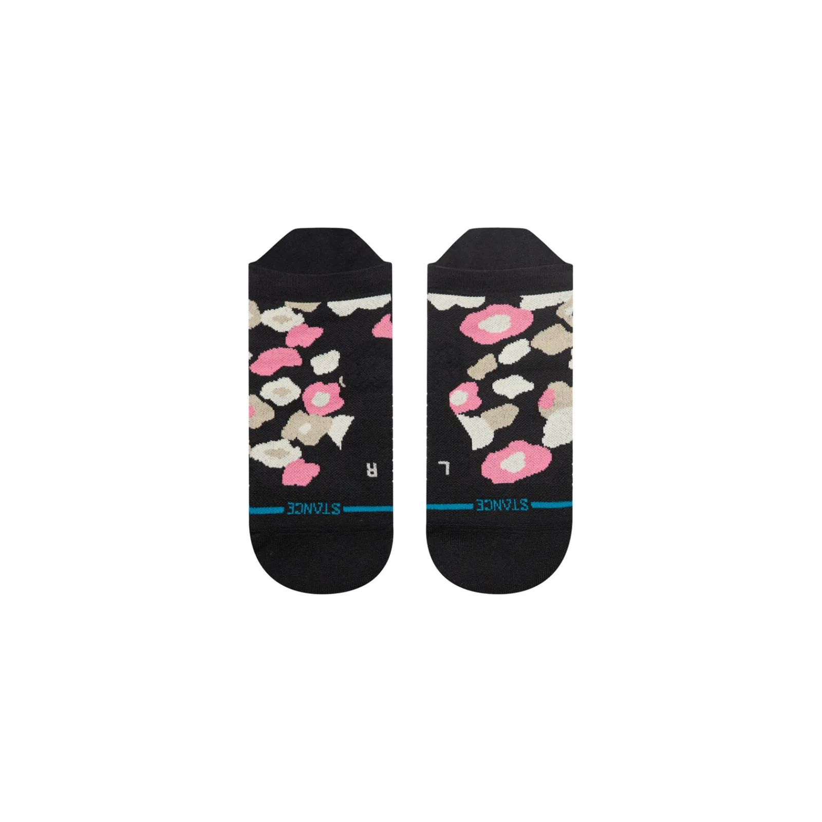 Stance Light Performance Tab Socks Camo Floral Black Outlet