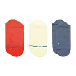 Stance Light Performance Tab Socks 3 Pack Run Coral Online