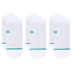 Stance Light Performance Tab Socks 3 Pack Athletic Light White Best