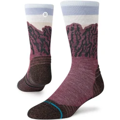 Stance Light Performance Wool Crew Socks The Ridge Wine Online