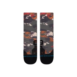 Stance Medium Performance Crew Socks In The Beds Military Green Discount