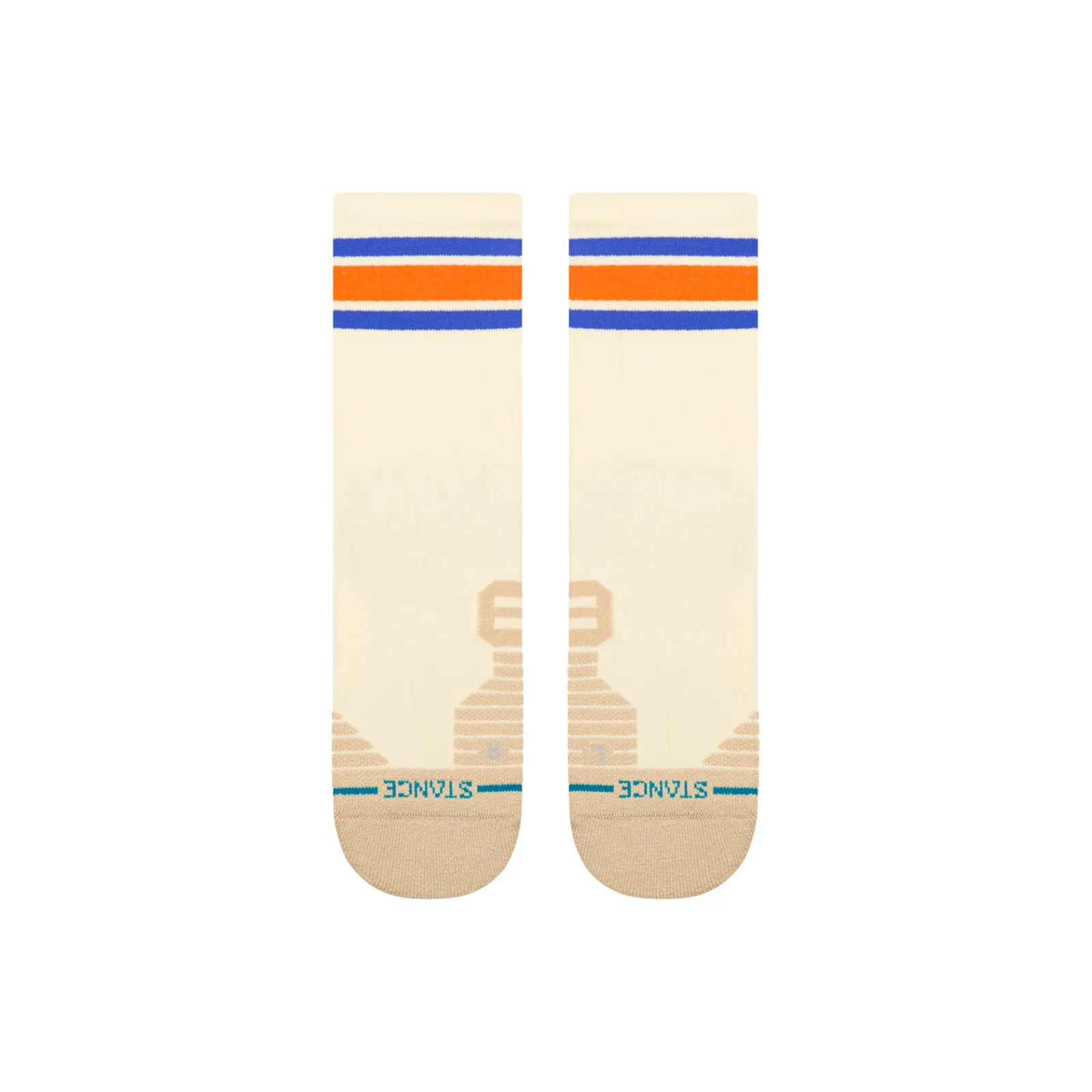Stance Medium Performance Crew Socks Boyd Ribbed Canvas