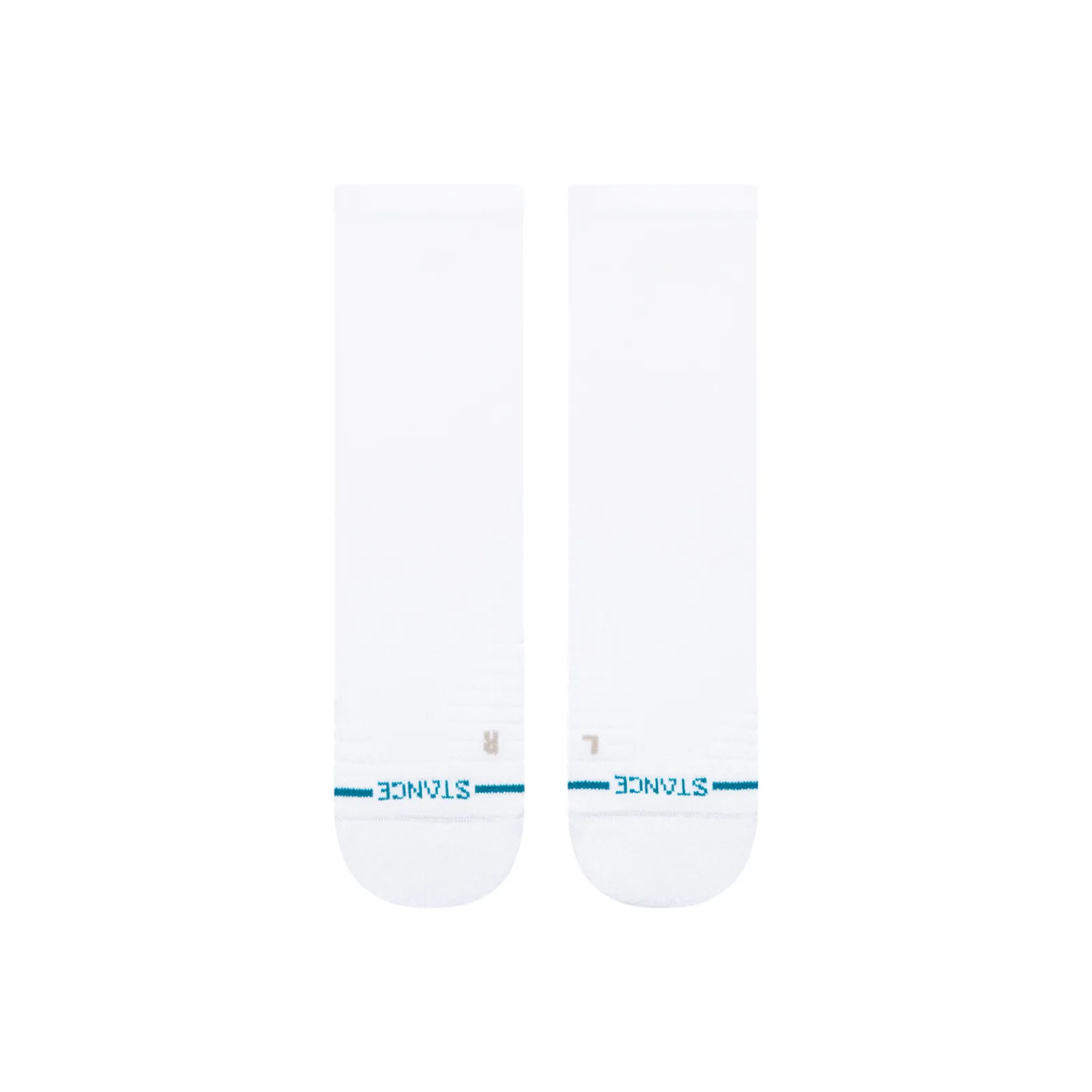Stance Medium Performance Crew Socks Athletic White Best