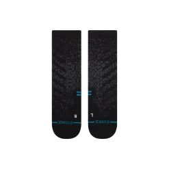 Stance Medium Performance Crew Socks Mid Athletic Black Discount