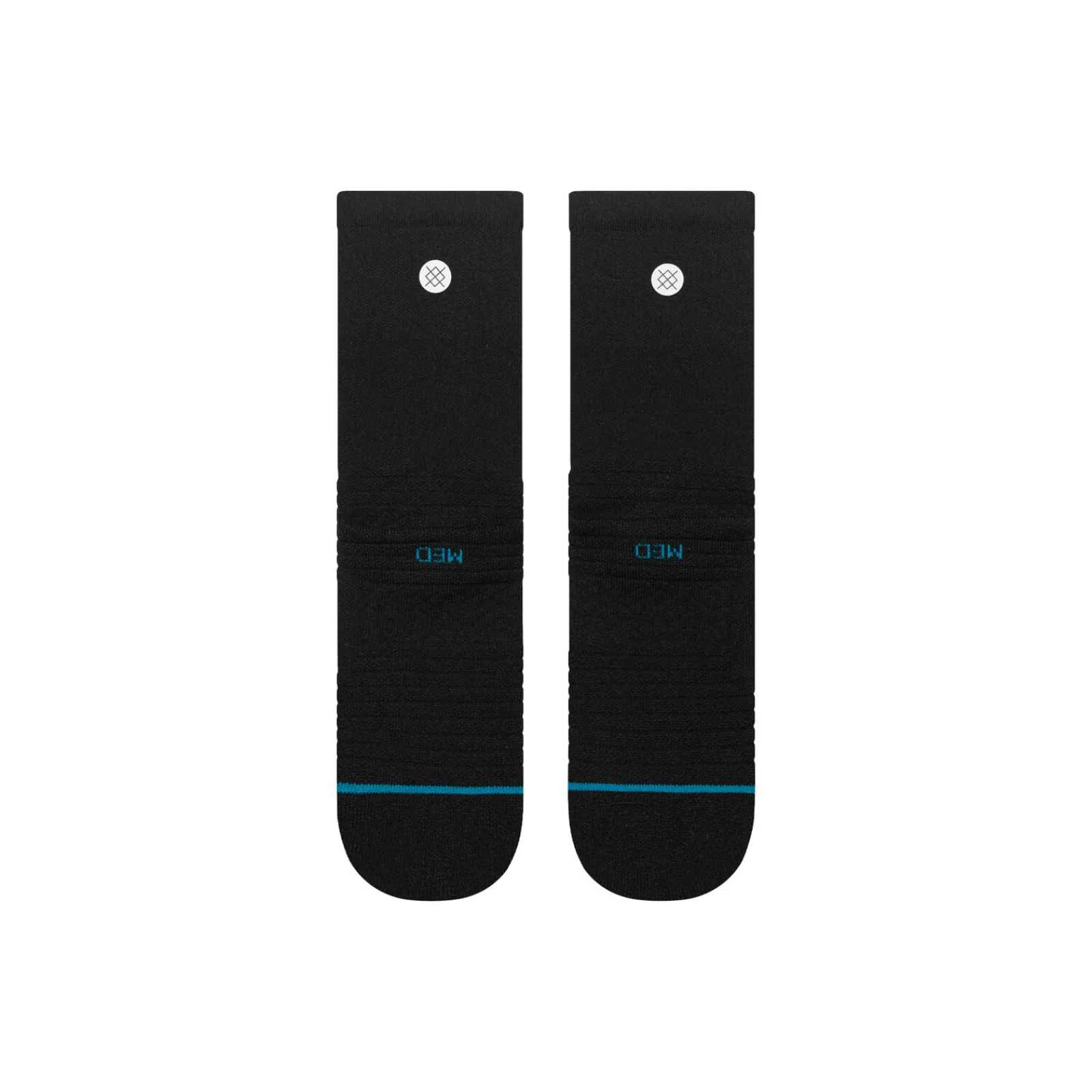 Stance Medium Performance Crew Socks Athletic Black Best