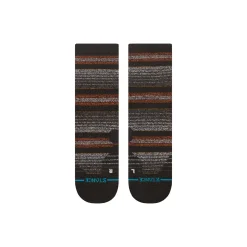 Stance Medium Performance Wool Crew Socks Rockford Black Outlet