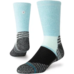 Stance Medium Performance Wool Crew Socks Turnpike Iceblue Sale