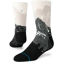 Stance Medium Performance Wool Crew Socks Out Of Range Canvas Best