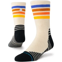Stance Medium Performance Wool Crew Socks Bridgerton Canvas New