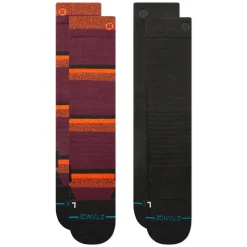 Stance Medium Poly Snow Otc Socks 2 Pack Nightride Black Sale