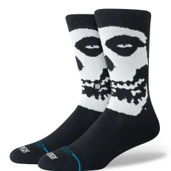 Stance Misfits X Crew Socks Misfits Beware Black Discount