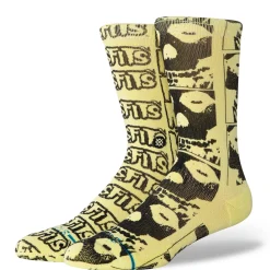 Stance Misfits X Crew Socks Misfits Collection Melon New