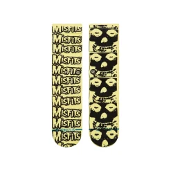 Stance Misfits X Crew Socks Misfits Collection Melon New