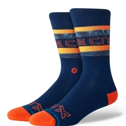 Stance MLB 2025 City Connect Crew Socks Houston Astros Navy Hot