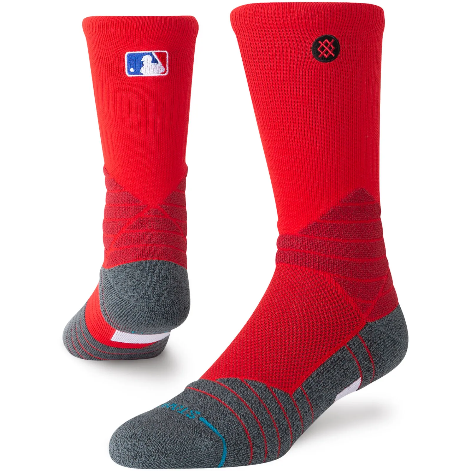 Stance MLB Diamond Pro Crew Socks RED Best