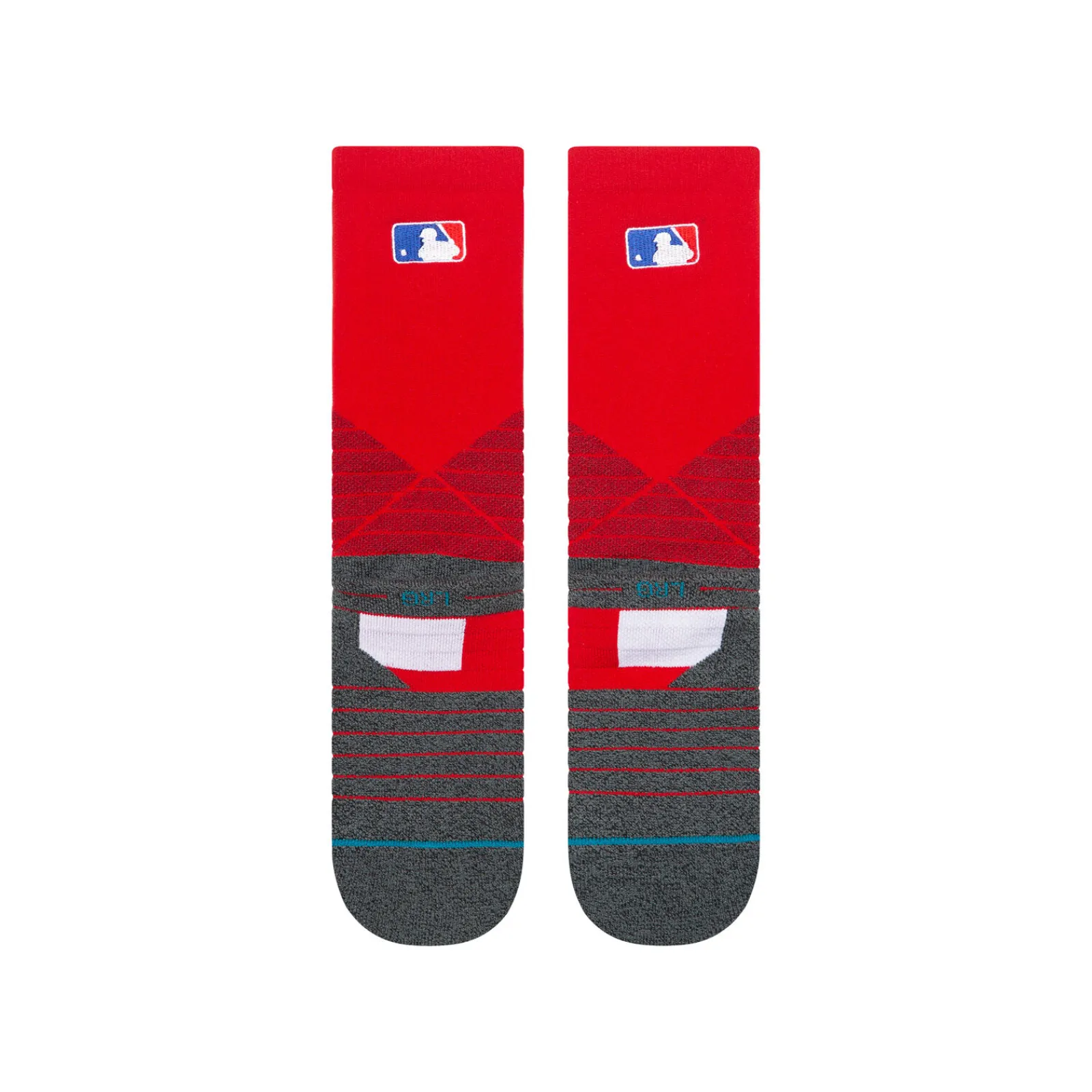 Stance MLB Diamond Pro Crew Socks RED Best