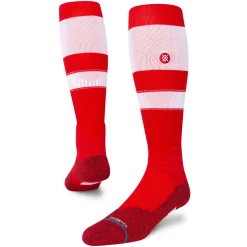 Stance MLB Diamond Pro Stripes OTC Socks WHITERED Online