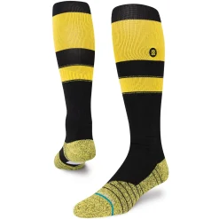 Stance MLB Diamond Pro Stripes OTC Socks BLACKYELLOW Sale