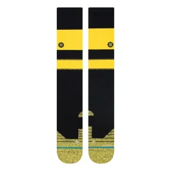 Stance MLB Diamond Pro Stripes OTC Socks BLACKYELLOW Sale
